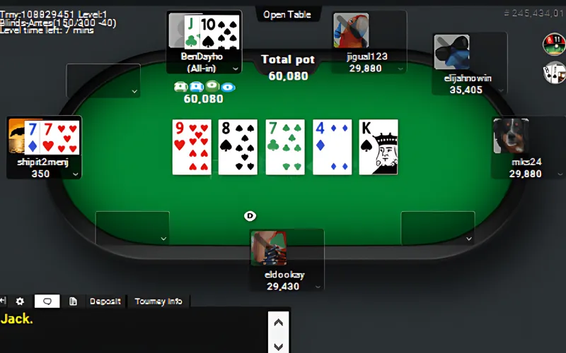 poker online rules